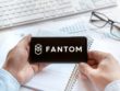 Logo,Of,Fantom,Coin,In,Tablet.,Cryptocurrency,Ftm,Token.,Trading